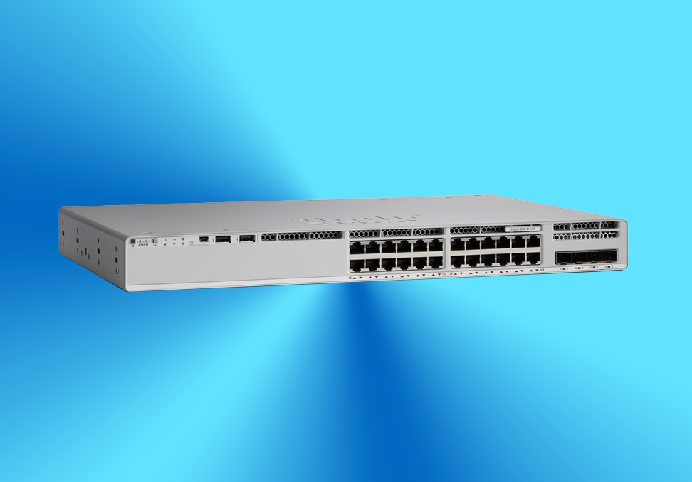 سوئیچ اورجینال سیسکو شرکت چاوش سیستم - c9200l 24p 4g a