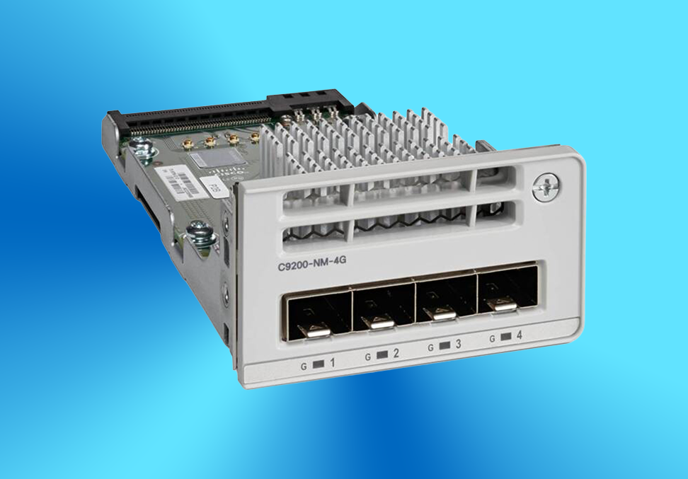 کارت ماژول سیسکو شرکت چاوش سیستم - c9200 nm 4g